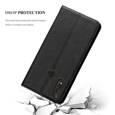 ZTE Blade V10 Suojakuori Lompakkokotelo (Musta)
