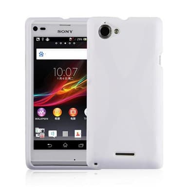 Sony Xperia L Suojakuori Cover (Valkoinen)
