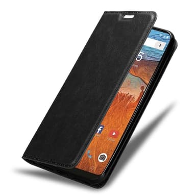 ZTE Blade V10 Suojakuori Lompakkokotelo (Musta)