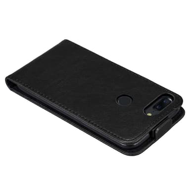 OnePlus 5T Suojakuori Lompakkokotelo (Musta)