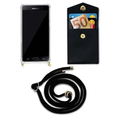 Samsung Galaxy A5 2016 Suojakuori Kotelo (Musta)