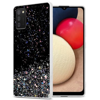 Samsung Galaxy A02s Suojakuori Kotelo (Musta)