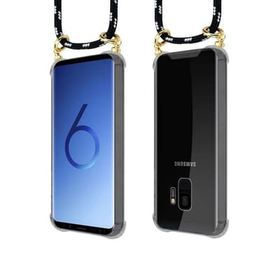 Samsung Galaxy S9 Suojakuori Kotelo Ketju (Musta)
