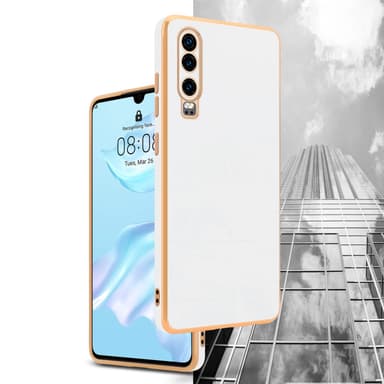 Huawei P30 Suojakuori Case Cover (Valkoinen)