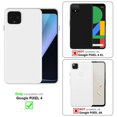 Google PIXEL 4 Suojakuori Universaali (Musta)