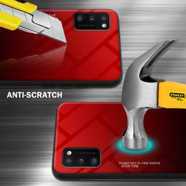 Suojakuori Samsung Galaxy A41 Kotelo (Musta)