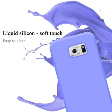 Samsung Galaxy S6 EDGE Suojakuori Kotelo (Violetti)