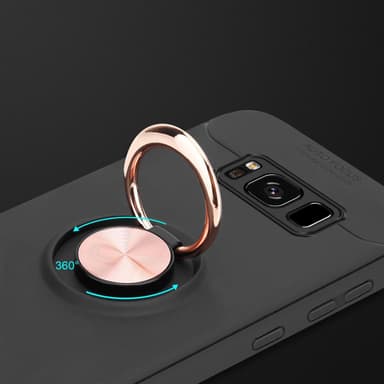 Samsung Galaxy S8 PLUS Suojakuori Kotelo (Musta)