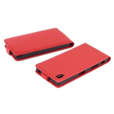 Sony Xperia X Suojakuori Lompakkokotelo (Punainen)