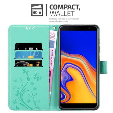 Samsung Galaxy J4 PLUS Suojakuori Lompakkokotelo
