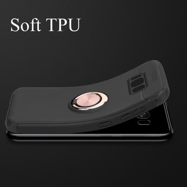Samsung Galaxy S8 PLUS Suojakuori Kotelo (Musta)