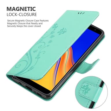 Samsung Galaxy J4 PLUS Suojakuori Lompakkokotelo