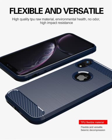 Suojakuori iPhone XR Kotelo (Sininen)