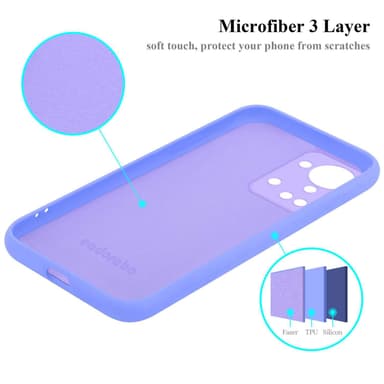 OnePlus Nord 2T Suojakuori Kotelo Case (Violetti)