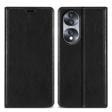 Honor 70 Suojakuori Lompakkokotelo (Musta)