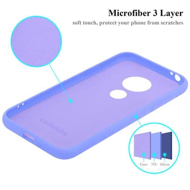 Motorola MOTO E5 PLAY GO Suojakuori Kotelo (Violetti)