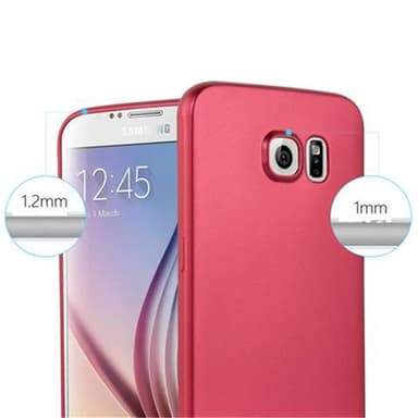 Samsung Galaxy S6 Suojakuori Kotelo (Punainen)