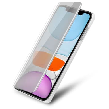 Suojakuori iPhone 11 Lompakkokotelo (Hopea)