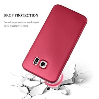 Samsung Galaxy S6 Suojakuori Kotelo (Punainen)