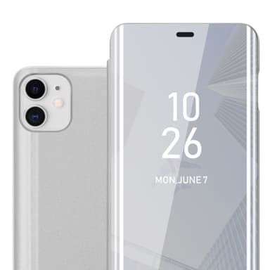 Suojakuori iPhone 11 Lompakkokotelo (Hopea)