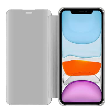 Suojakuori iPhone 11 Lompakkokotelo (Hopea)