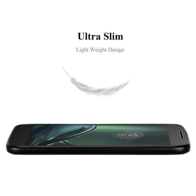 Motorola MOTO G4 PLAY Suojakuori Kotelo (Musta)