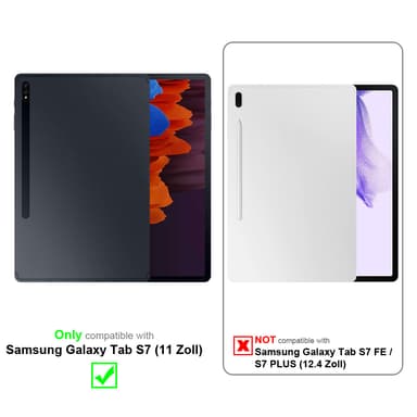 Samsung Galaxy Tab S7 (11 Zoll) 3x Suojakalvo Karkaistu