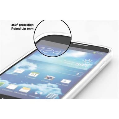 Nokia Lumia 850 Suojakuori Cover (Läpinäkyvä)