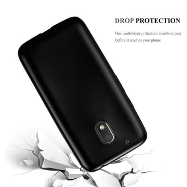Motorola MOTO G4 PLAY Suojakuori Kotelo (Musta)