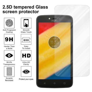 Motorola MOTO C Näytönsuoja Karkaistu lasi Suojakalvo