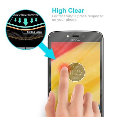 Motorola MOTO C Näytönsuoja Karkaistu lasi Suojakalvo