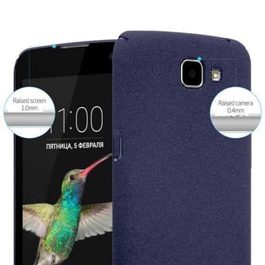 LG K4 2016 Suojakuori Kotelo Case (Sininen)
