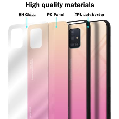 Suojakuori Samsung Galaxy A51 4G / M40s Kotelo (Musta)