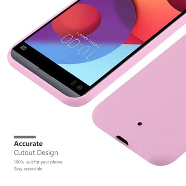 Suojakuori LG Q8 Kotelo (Vaaleanpunainen)