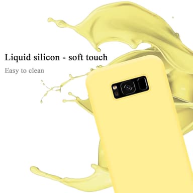Samsung Galaxy S8 PLUS Suojakuori Kotelo (Keltainen)