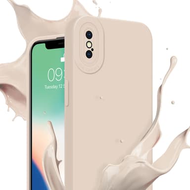 iPhone X / XS Suojakuori Kotelo (Vaaleanpunainen)