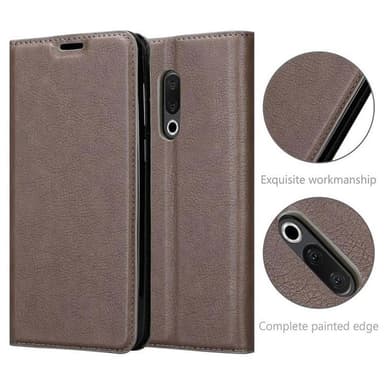 MEIZU 15 Suojakuori Lompakkokotelo (Ruskea)