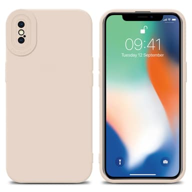 iPhone X / XS Suojakuori Kotelo (Vaaleanpunainen)