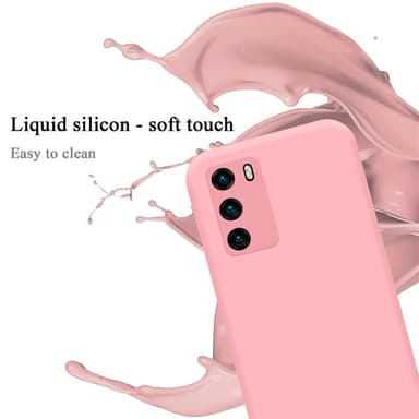 Huawei P40 Suojakuori Kotelo (Vaaleanpunainen)