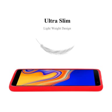 Suojakuori Samsung Galaxy J4 PLUS Kotelo (Punainen)