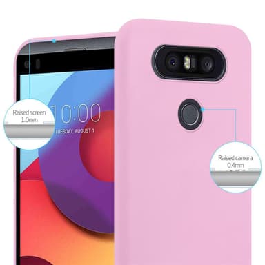 Suojakuori LG Q8 Kotelo (Vaaleanpunainen)