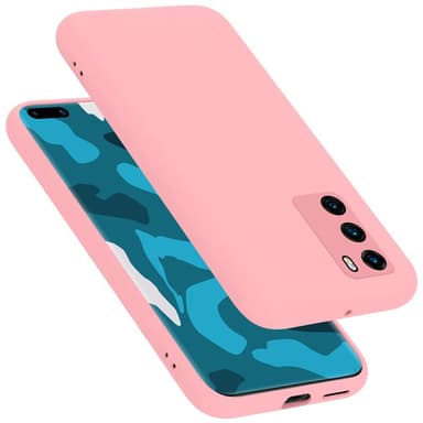 Huawei P40 Suojakuori Kotelo (Vaaleanpunainen)