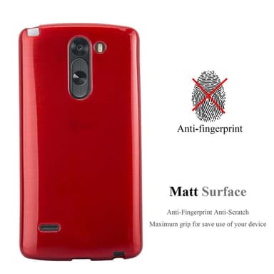 LG G3 STYLUS Suojakuori Kotelo (Punainen)