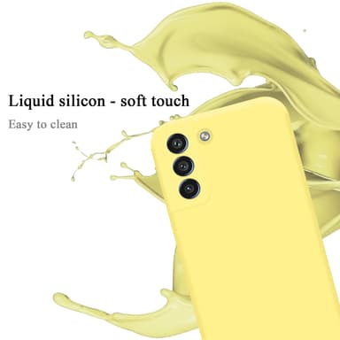 Samsung Galaxy S21 FE Suojakuori Kotelo (Keltainen)