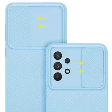 Samsung Galaxy A32 4G Suojakuori Kotelo (Sininen)