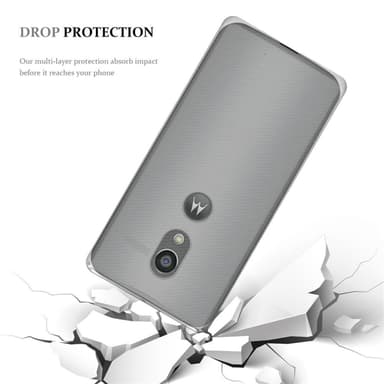 Motorola MOTO G2 Suojakuori Kotelo (Läpinäkyvä)
