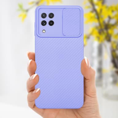 Samsung Galaxy A22 4G Suojakuori Kotelo (Violetti)