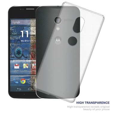 Motorola MOTO G2 Suojakuori Kotelo (Läpinäkyvä)