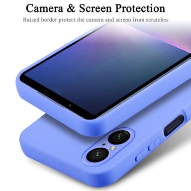 Sony Xperia 5 V Suojakuori Kotelo Case (Violetti)