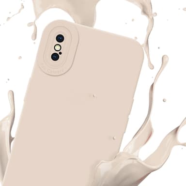 iPhone X / XS Suojakuori Kotelo (Vaaleanpunainen)